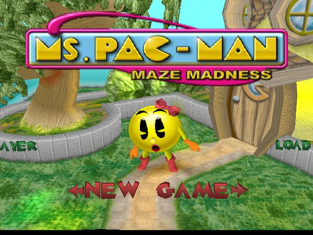 Ms. Pac-Man Maze Madness
