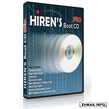 Hiren's BootCD Pro 1.9 x86 [2011][Rus]