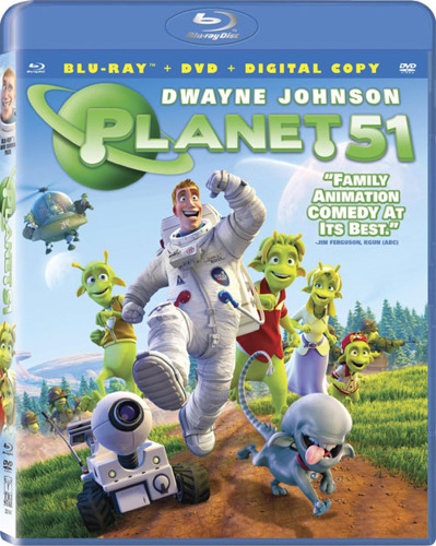  51 / Planet 51 ( ,  ,   / Jorge Blanco, Javier Abad, Marcos Martínez) [2009, , , , , , Blu-ray disc] DUB + rus sub