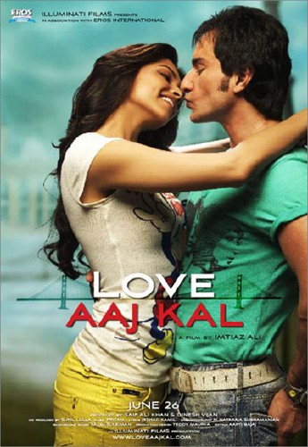 Любовь вчера и сегодня / Love Aaj Kal (2009) DVDRip 1.37Gb